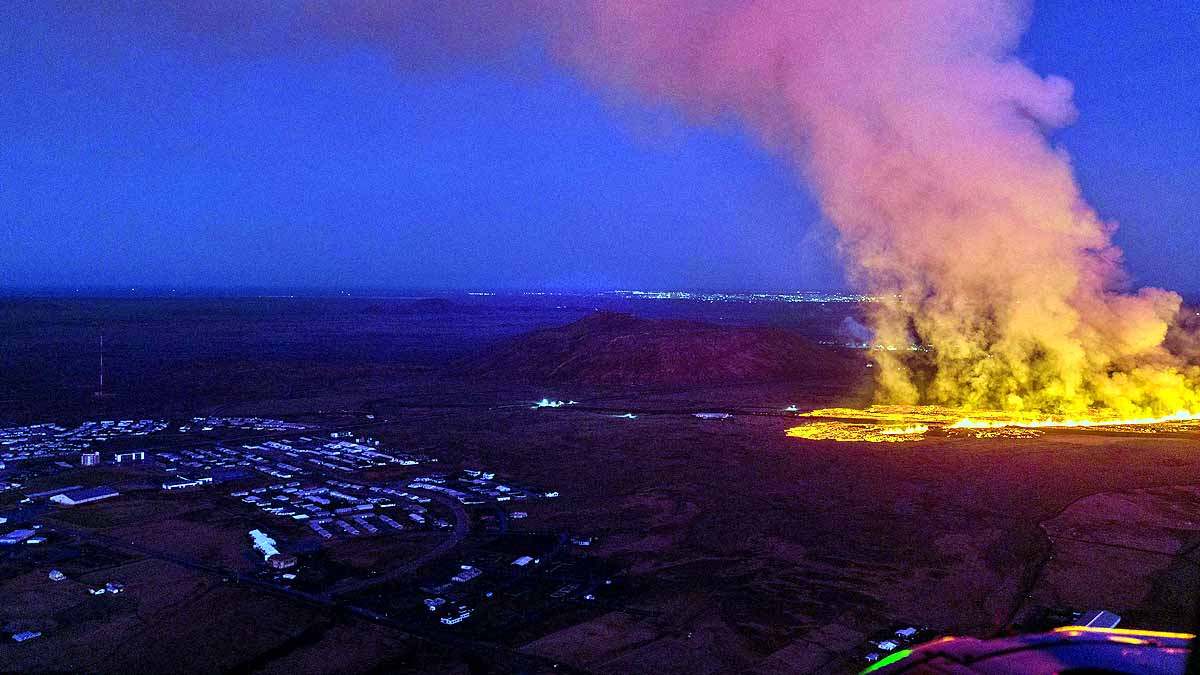 Iceland Volcano Lava