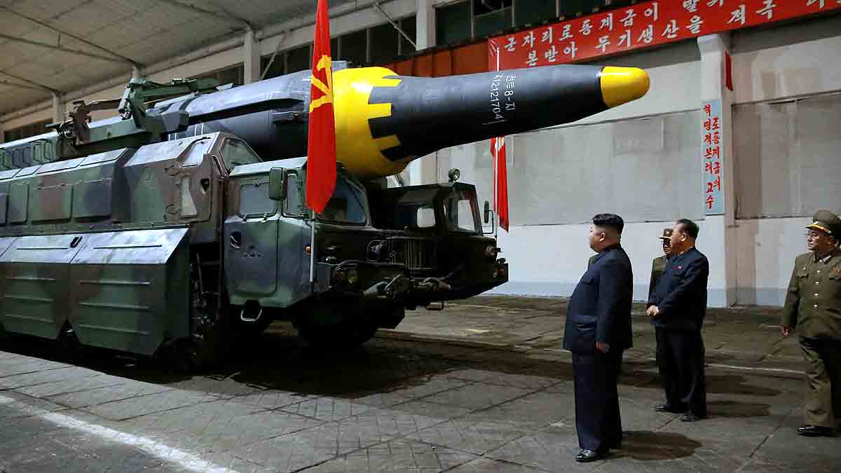 North Korea Hypersonic Missile