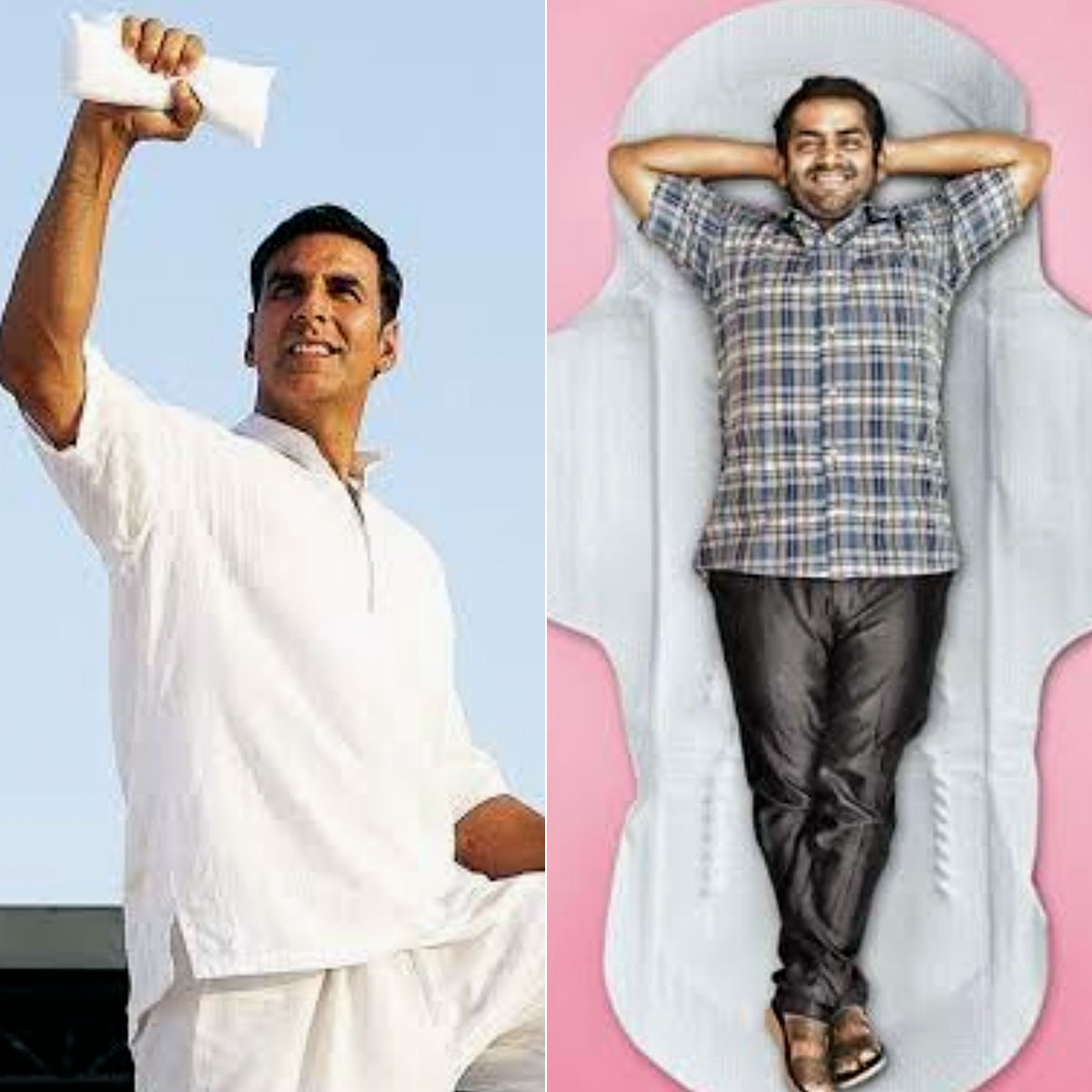 सेनेटरी पैड्स वाले सुपरहीरो