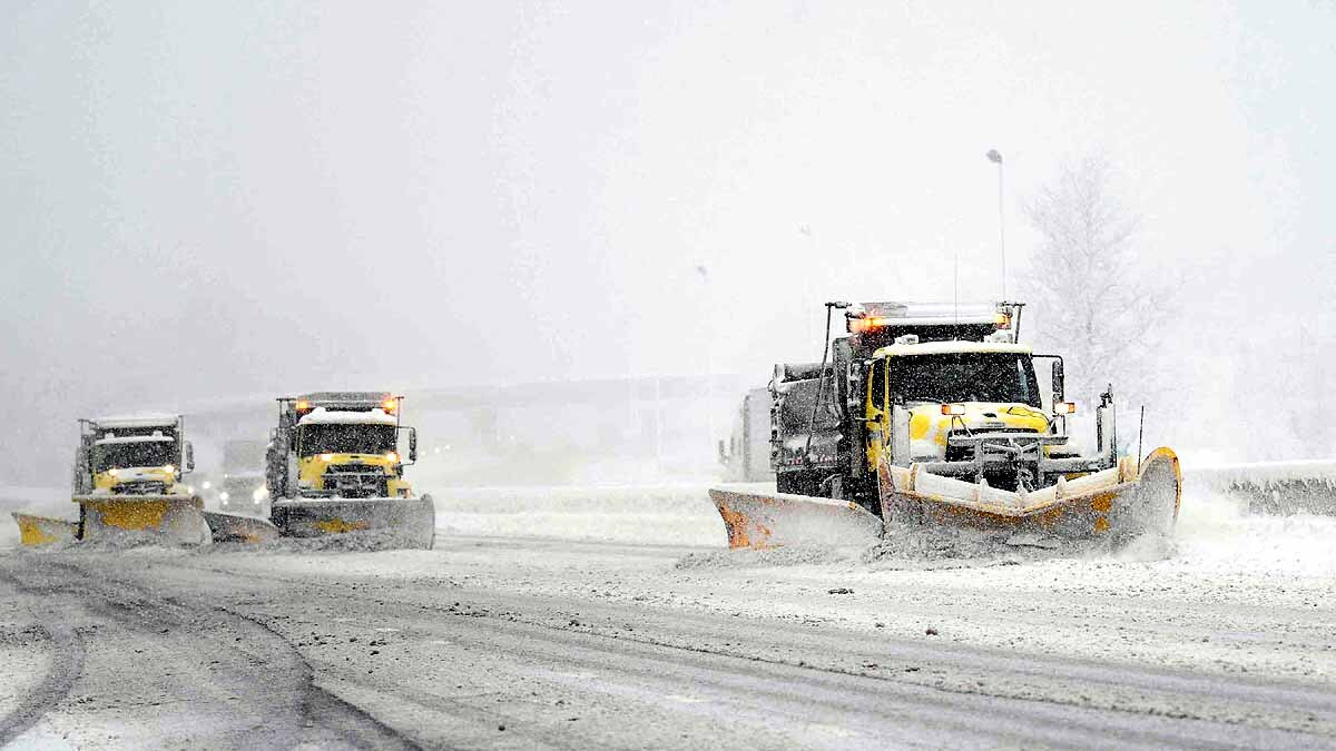 First Winter Storm In US