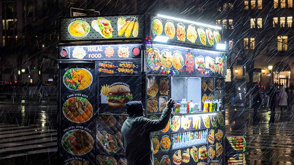 First Winter Storm In US