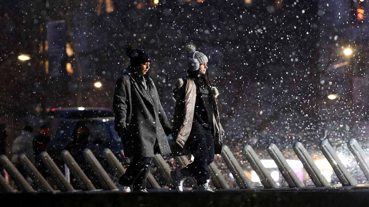 First Winter Storm In US