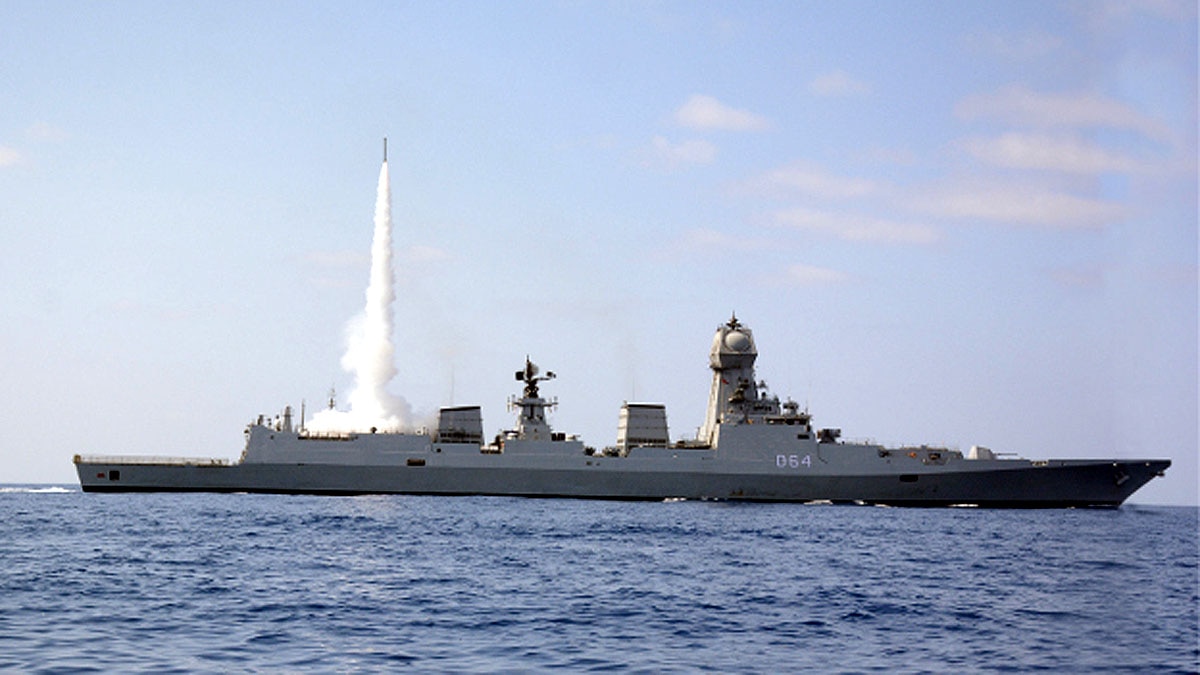 MR-SAM on INS Vikrant