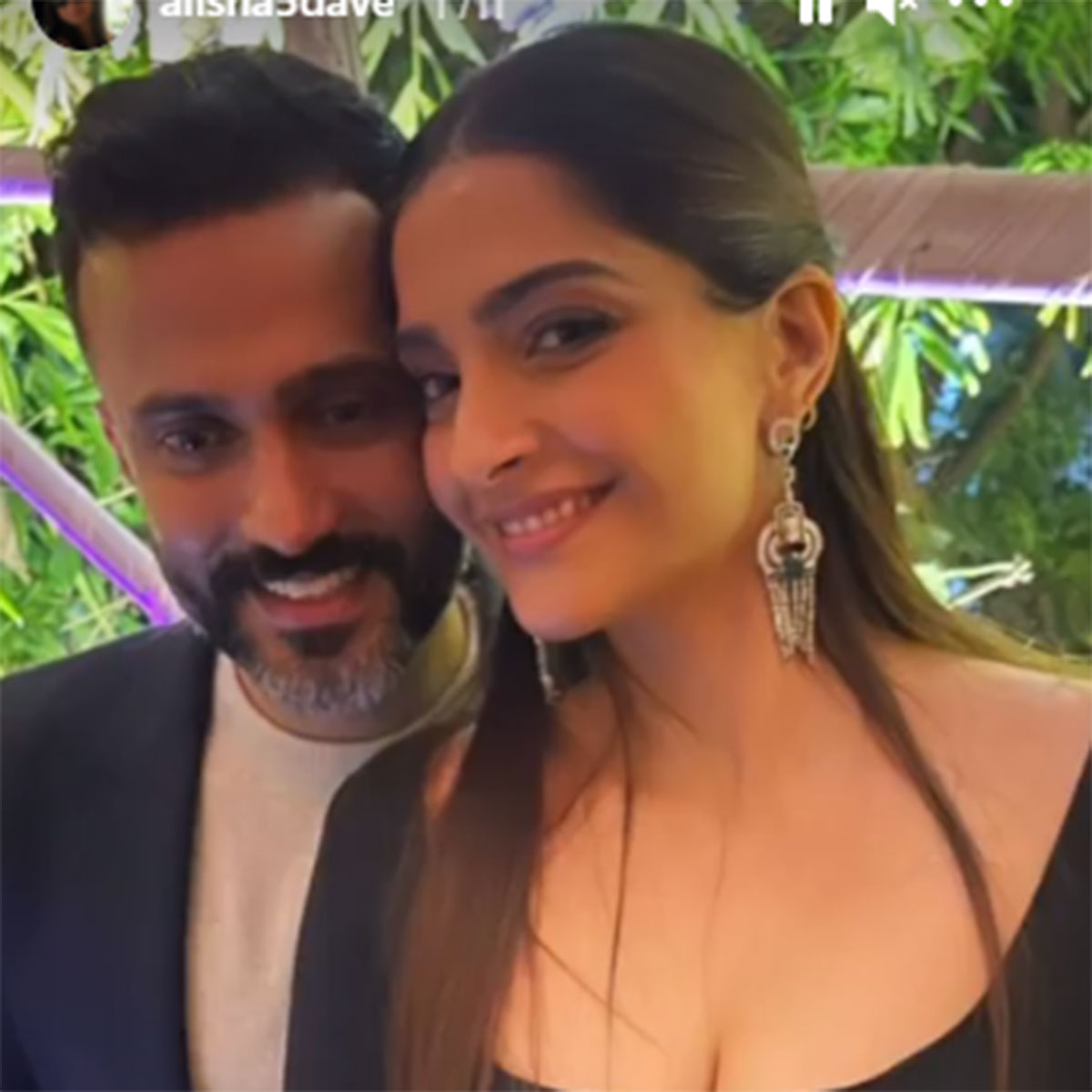 सोनम कपूर और आनंद अहूजा