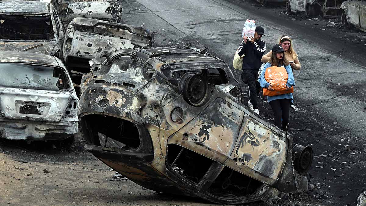 Chile, Wildfires, Forest fires