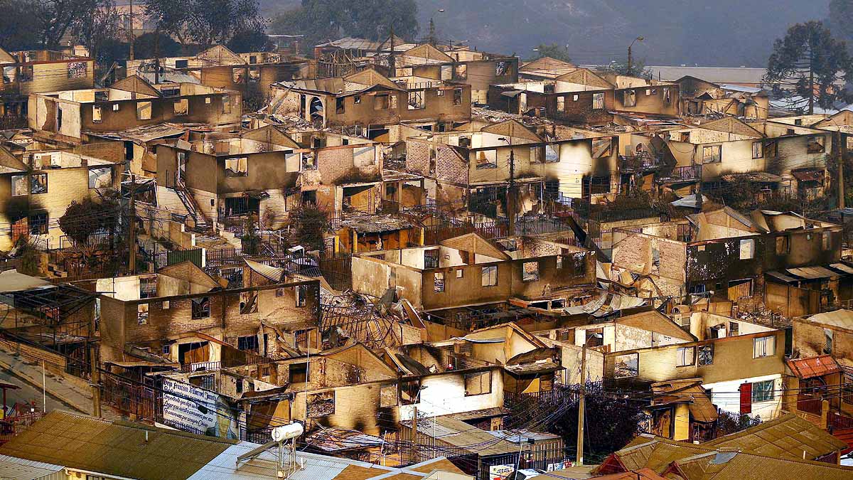 Chile, Wildfires, Forest fires