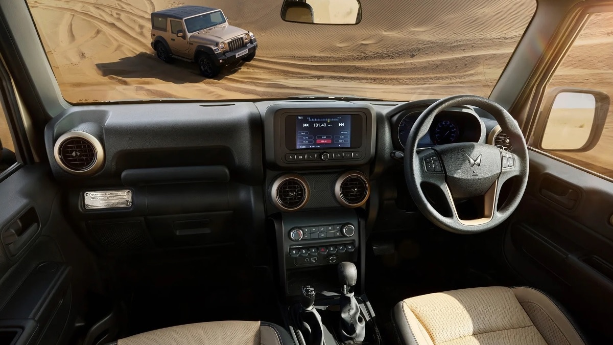 Mahindra Thar Earth Edition Interior