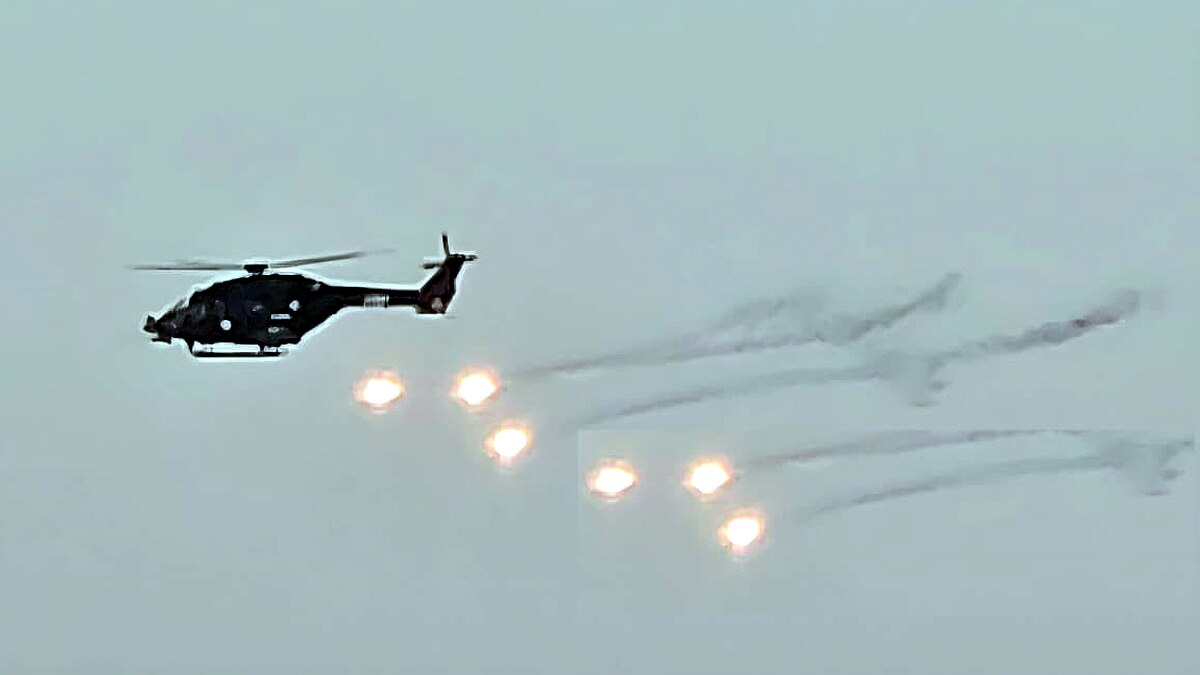 Vayushakti 2024 Rudra Helicopter