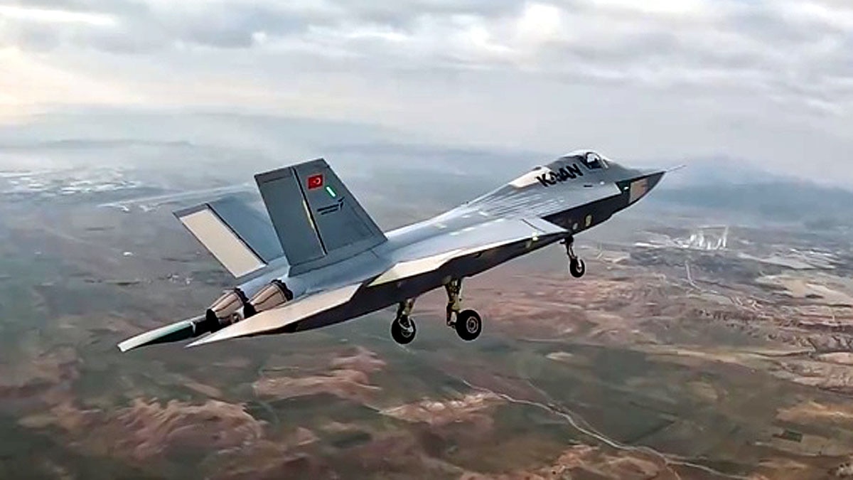 Turkey KAAN Stealth Fighter Jet