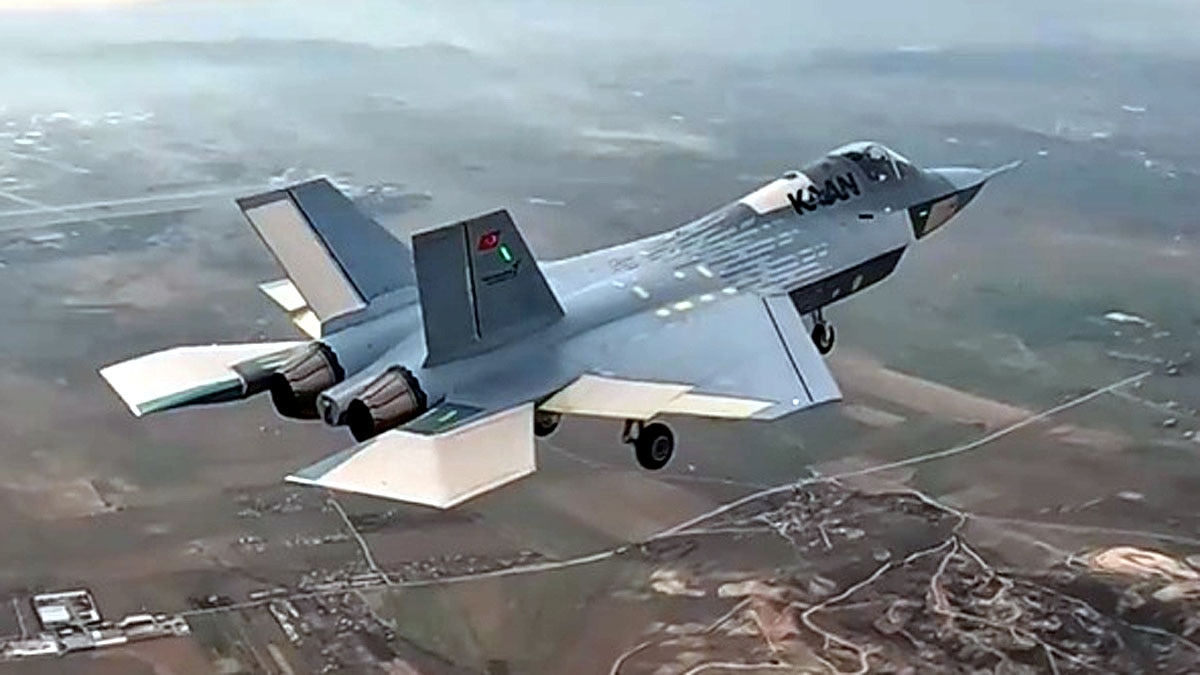 Turkey KAAN Stealth Fighter Jet