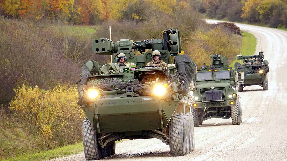 Stryker M-Shorad Air Defence System