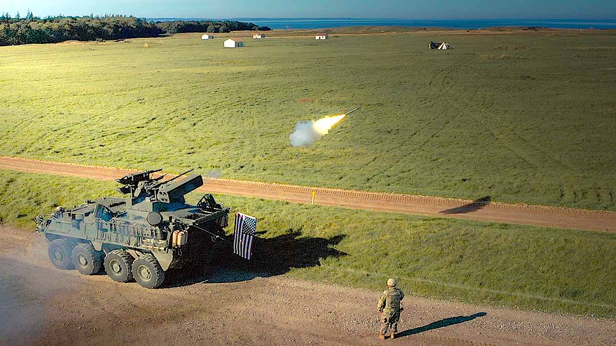 Stryker M-Shorad Air Defence System