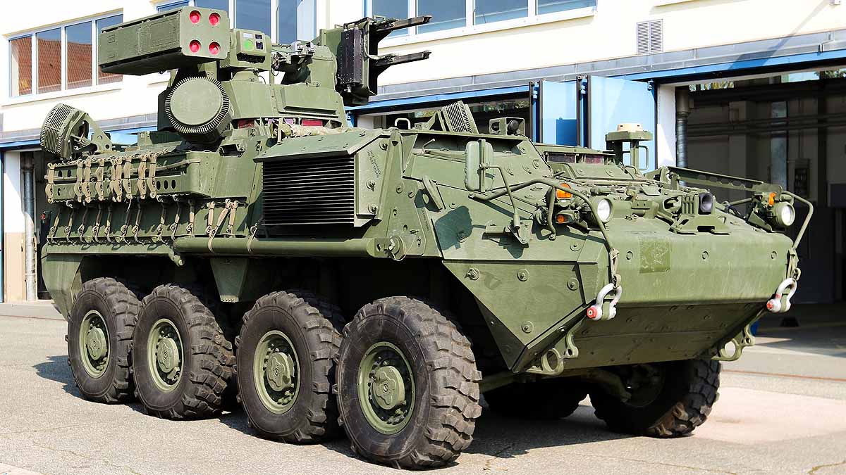 Stryker M-Shorad Air Defence System