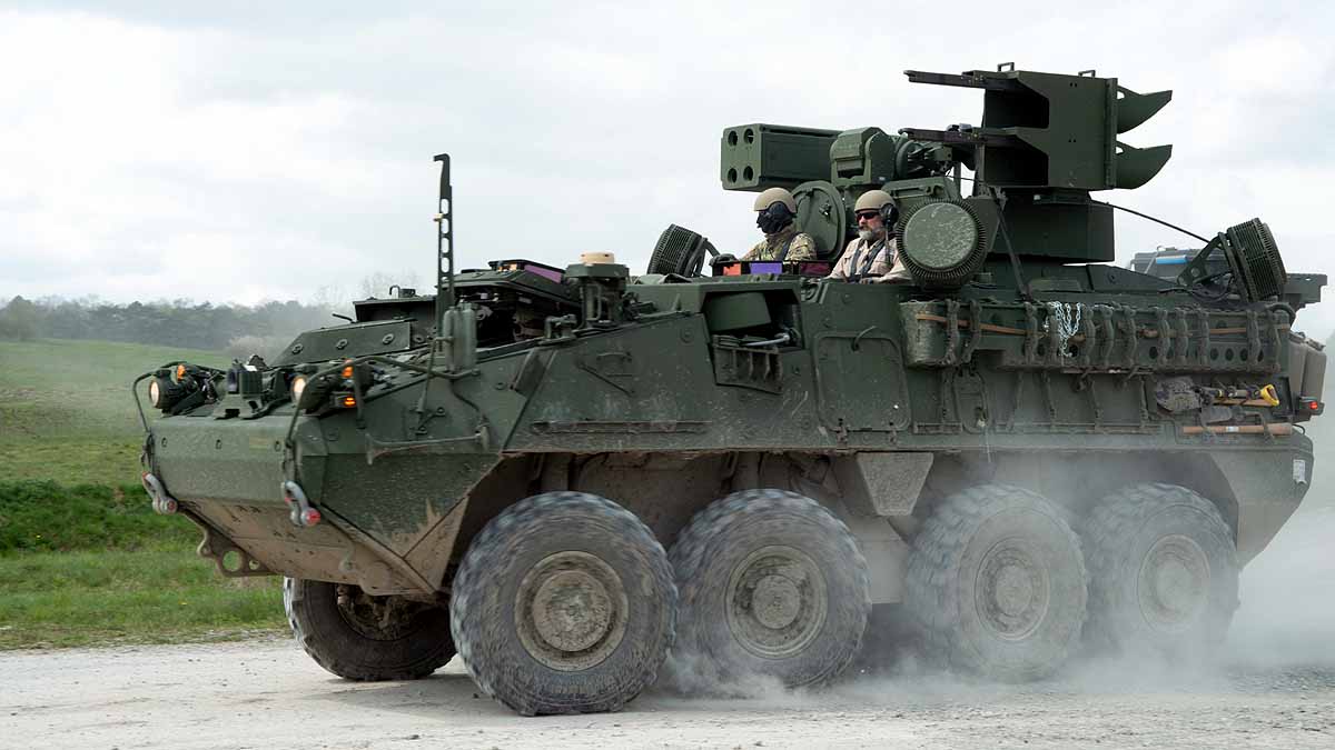 Stryker M-Shorad Air Defence System