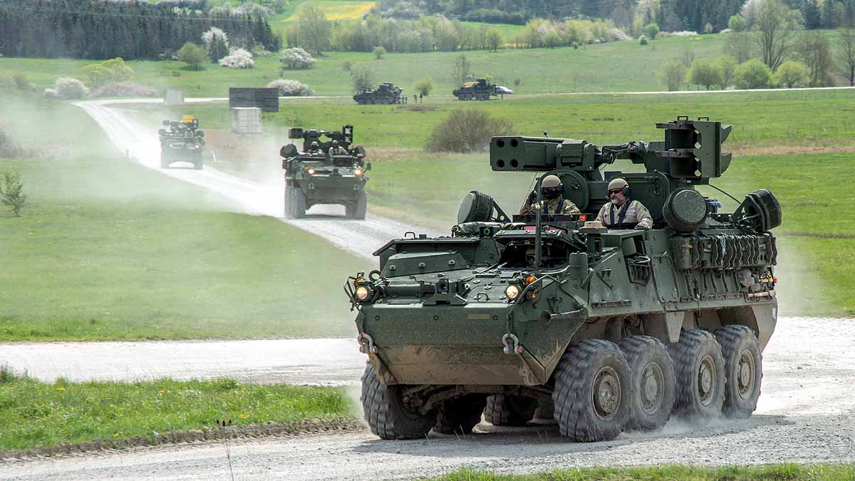 Stryker M-Shorad Air Defence System