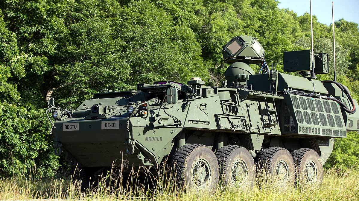 Stryker M-Shorad Air Defence System