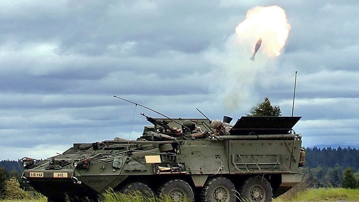 Stryker M-Shorad Air Defence System