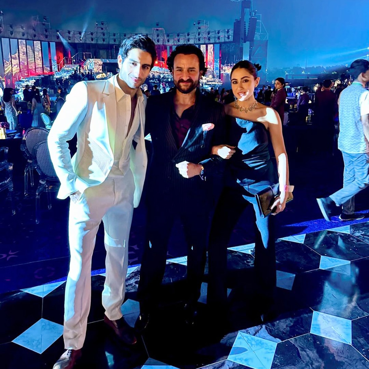 सारा, सैफ और इब्राहिम