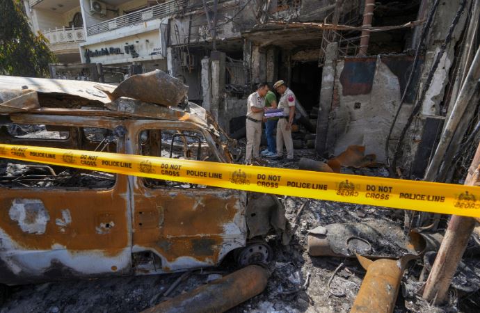 बेबी केयर अस्पताल अग्निकांड की 10 दिल झकझोरने वाली तस्वीरें