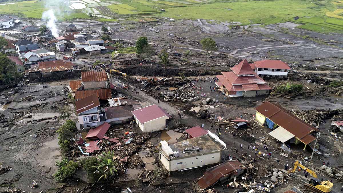 Cold Lava, Flash Flood, Indonesia