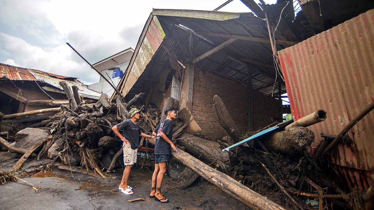 Cold Lava, Flash Flood, Indonesia