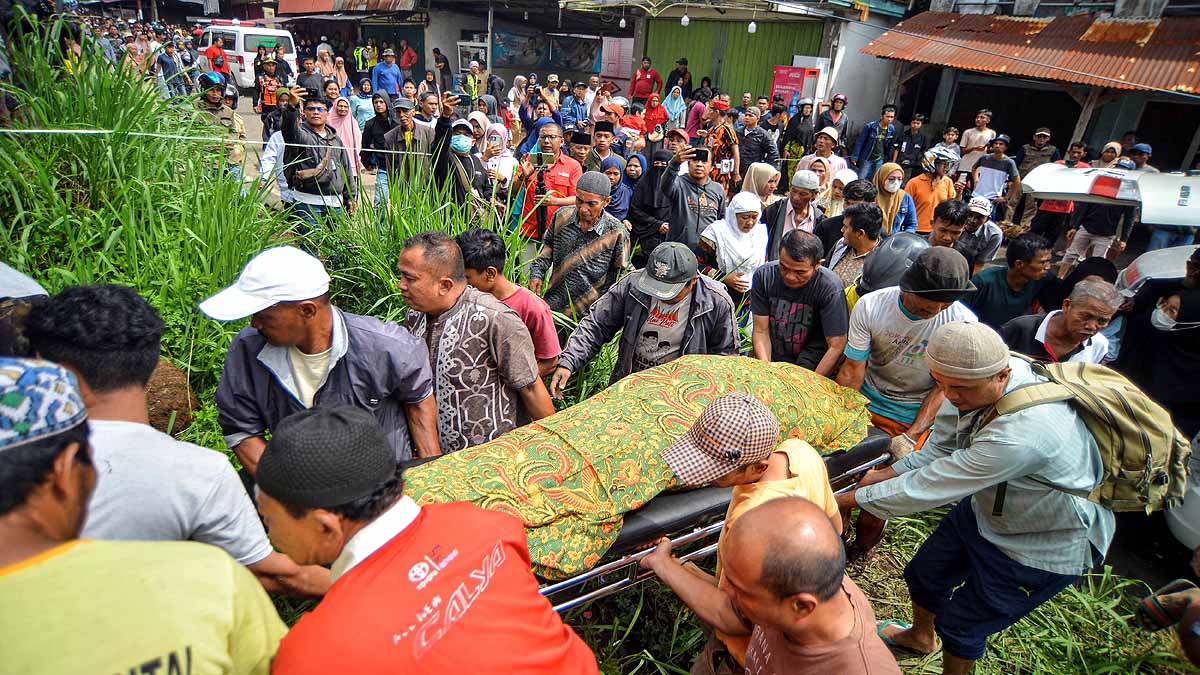 Cold Lava, Flash Flood, Indonesia