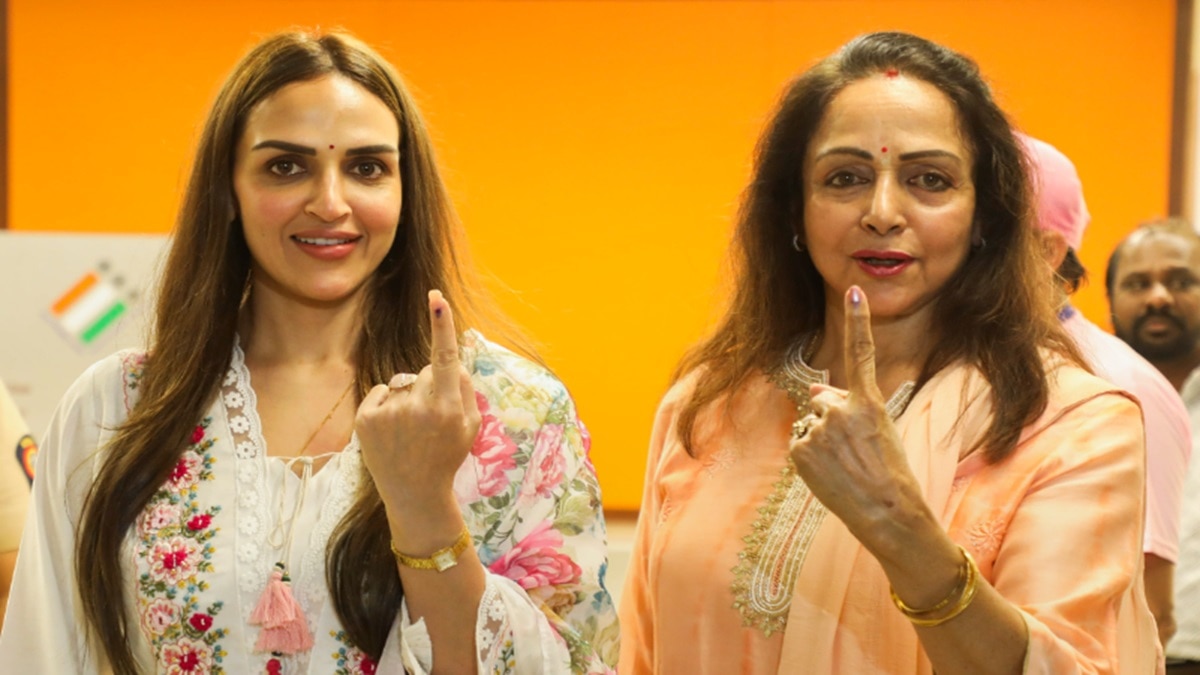 Hema Malini casts vote