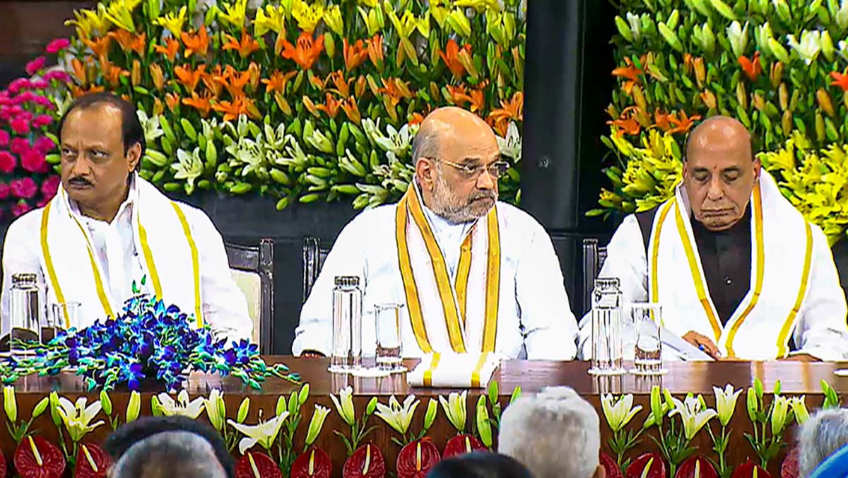 NDA parliamentary party meeting at Samvidhan Sadan (Photo-PTI)