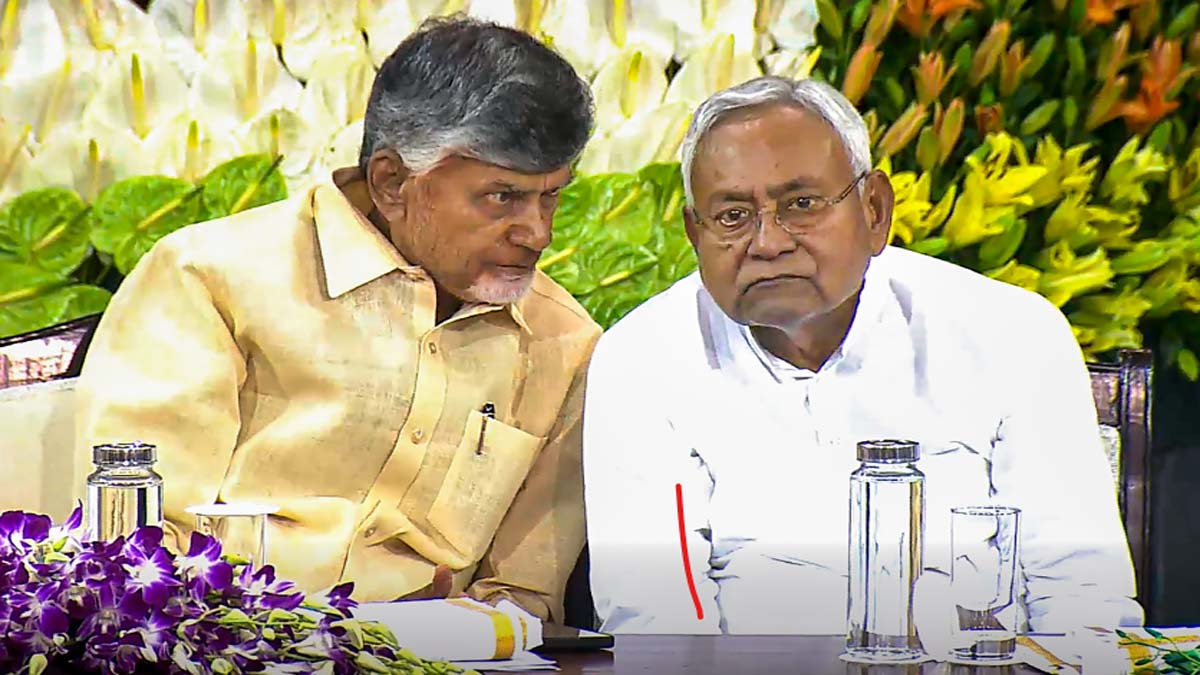 NDA parliamentary party meeting at Samvidhan Sadan (Photo-PTI)