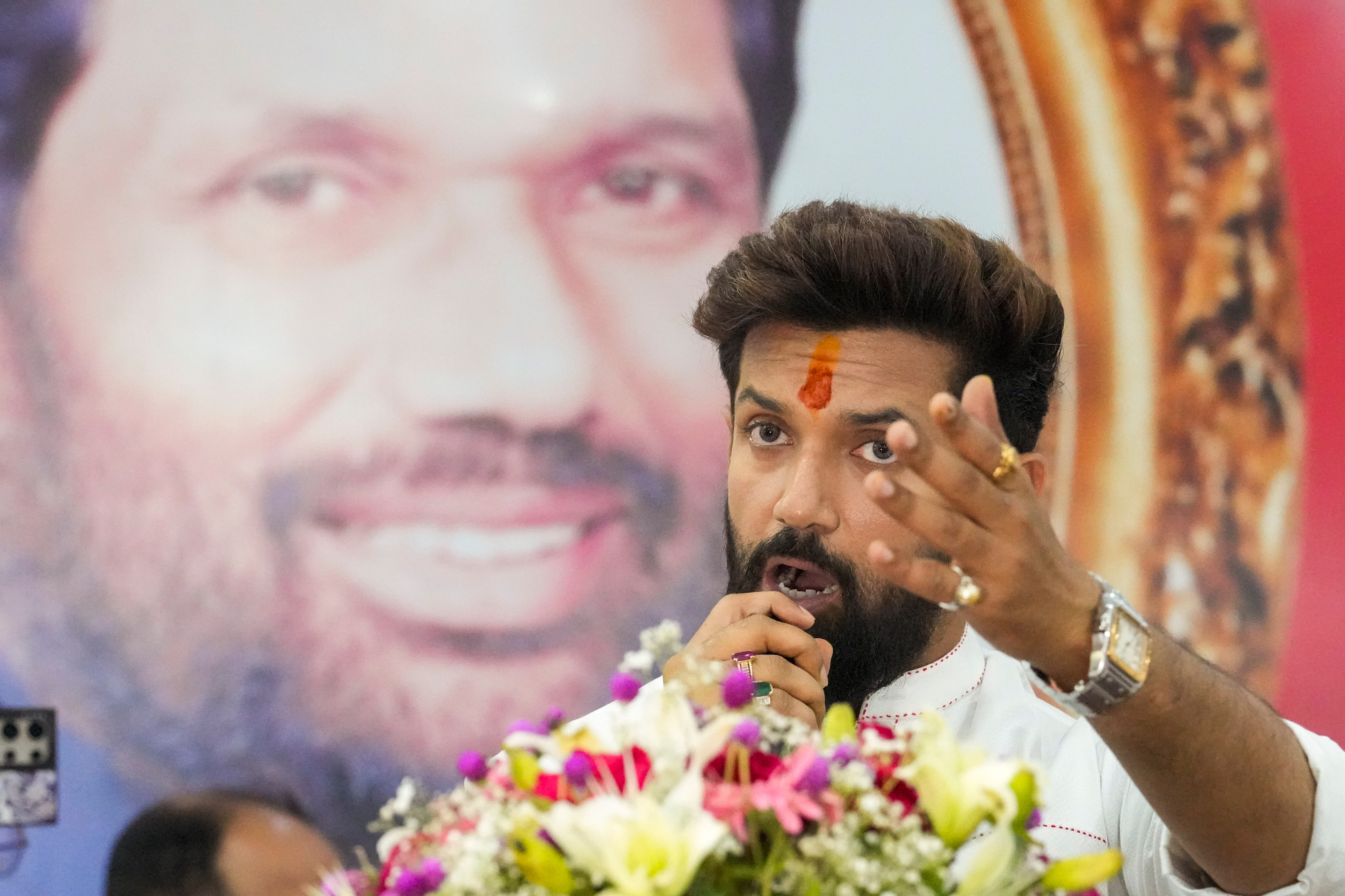 लोजपा अध्यक्ष चिराग पासवान हैं मिस्टर इन डिमांड