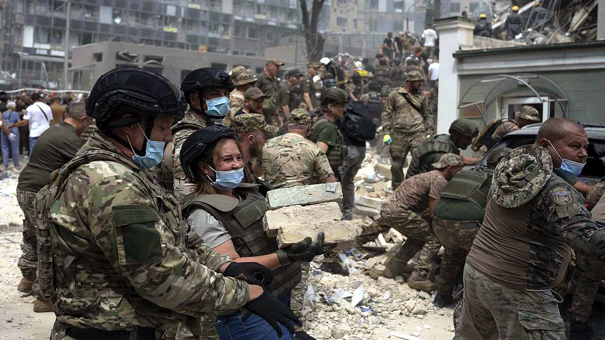 Russia, Missile Attack, Children Hospital