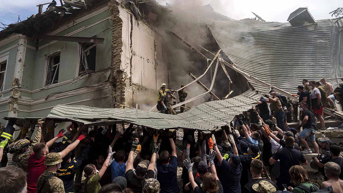 Russia, Missile Attack, Children Hospital