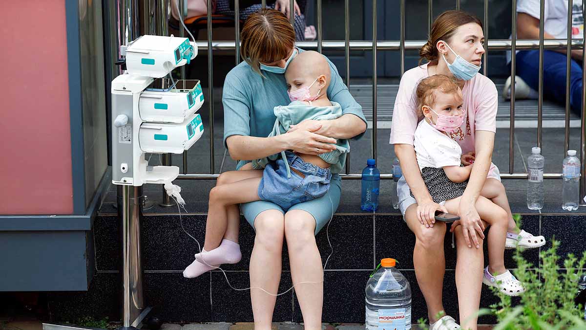 Russia, Missile Attack, Children Hospital