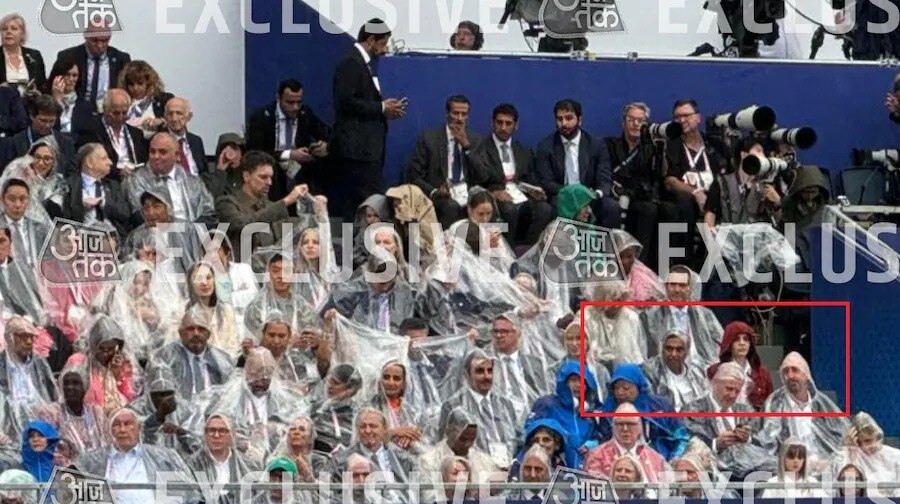 बारिश के बीच ओपनिग सेरेमनी के गवाह बने मुकेश और नीता अंबानी