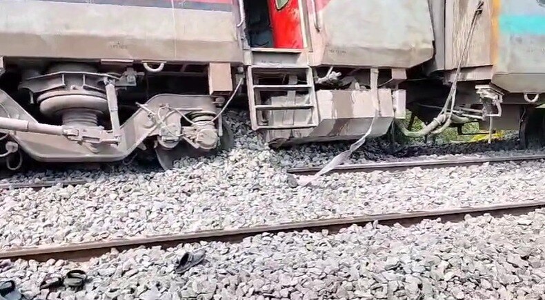 Chandigarh Dibrugarh Express Train accident 