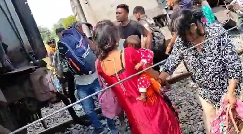 Chandigarh Dibrugarh Express Train accident 
