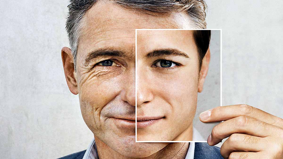 Human Aging in Two Waves