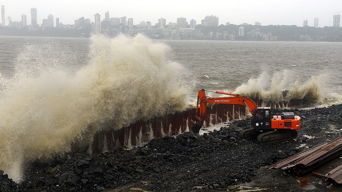Ocean Flood, Mumbai Submerge