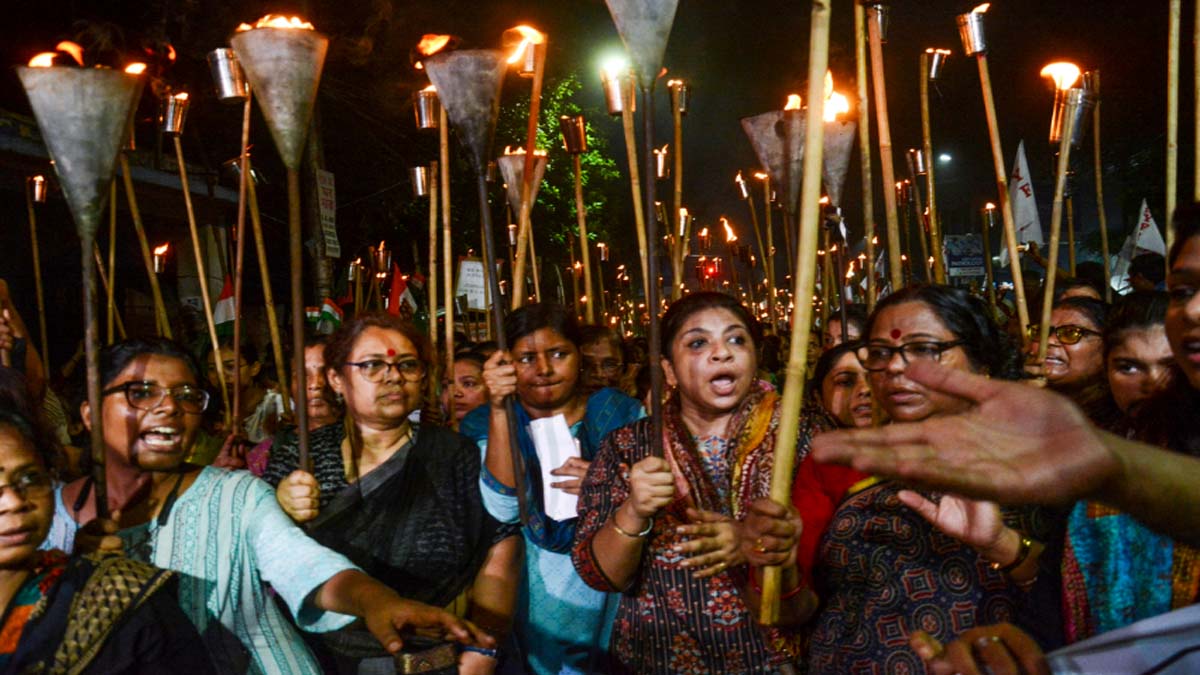 Kolkata Rape Protest 