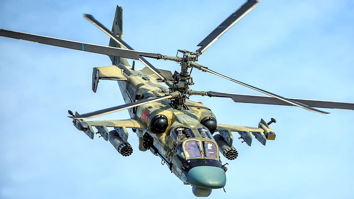 Ka-52 Alligator Helicopter