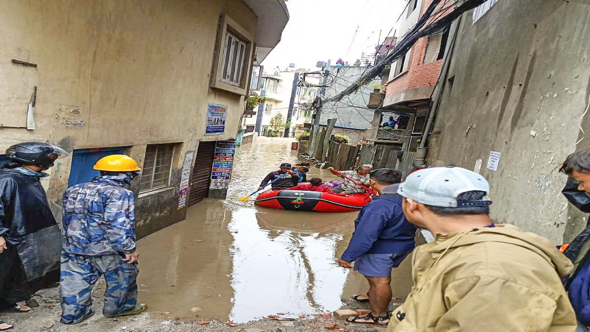 Nepal And Bihar Flood 