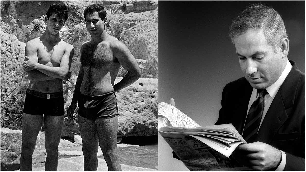 Young Commando Netanyahu