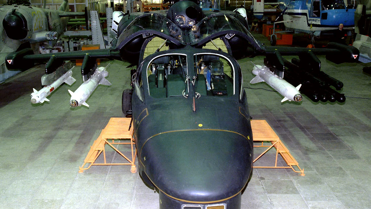 Ka-52 Alligator Helicopter