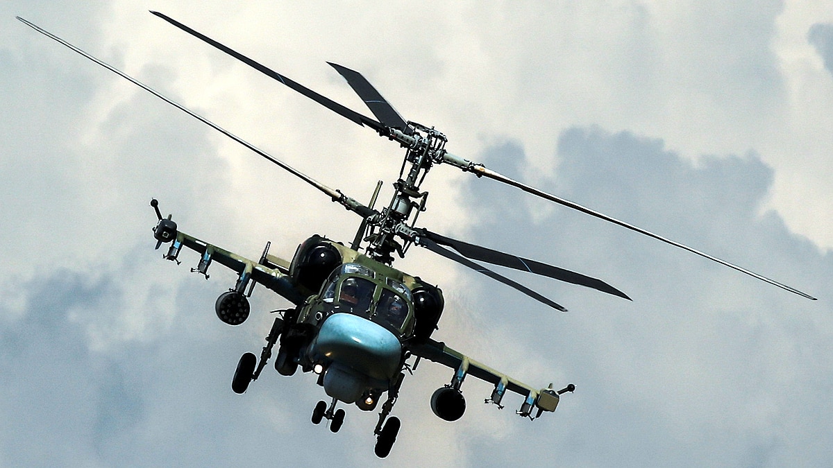 Ka-52 Alligator Helicopter
