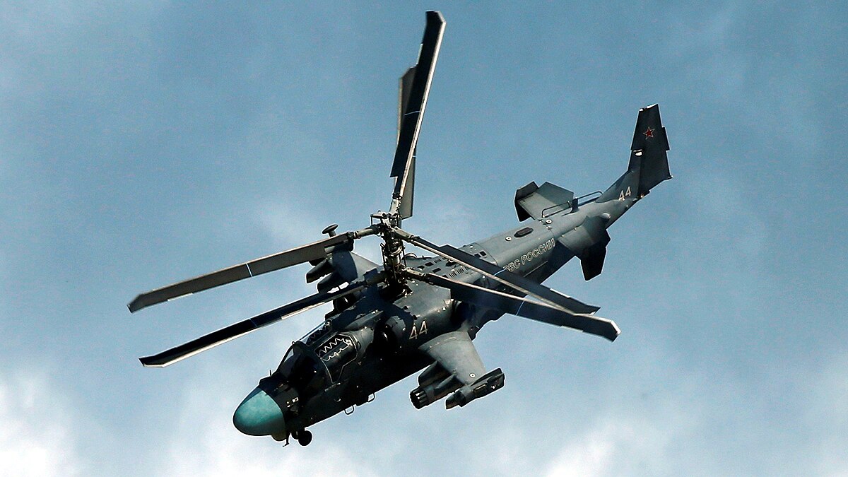 Ka-52 Alligator Helicopter