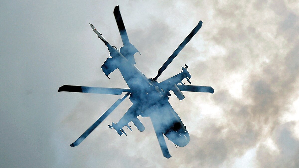 Ka-52 Alligator Helicopter