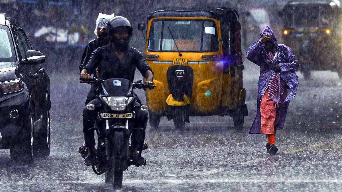 Land Based Cyclone, Severe Rainfall