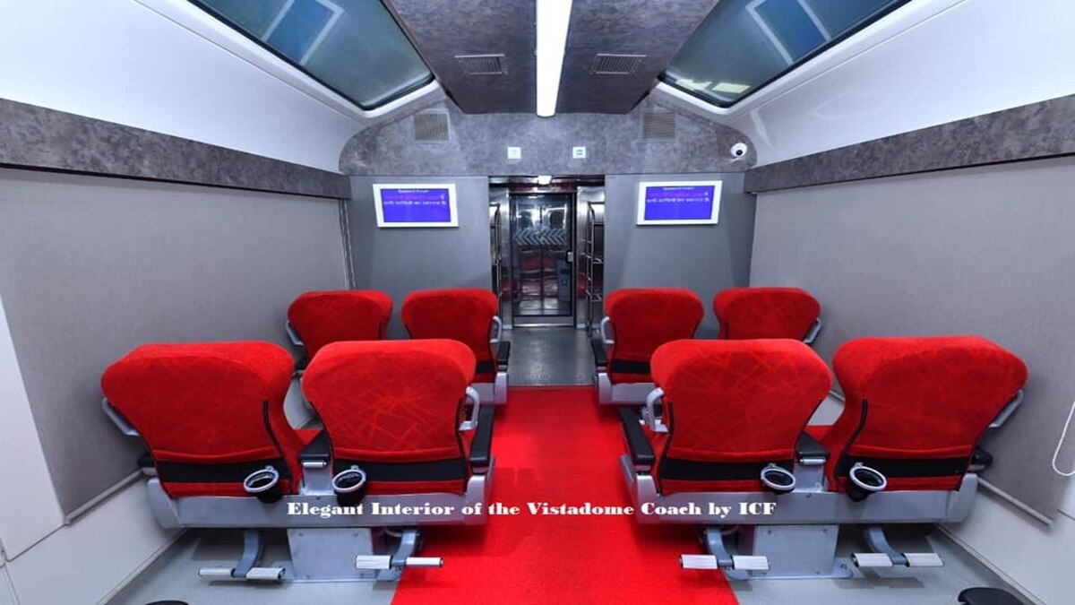 vistadome coach train