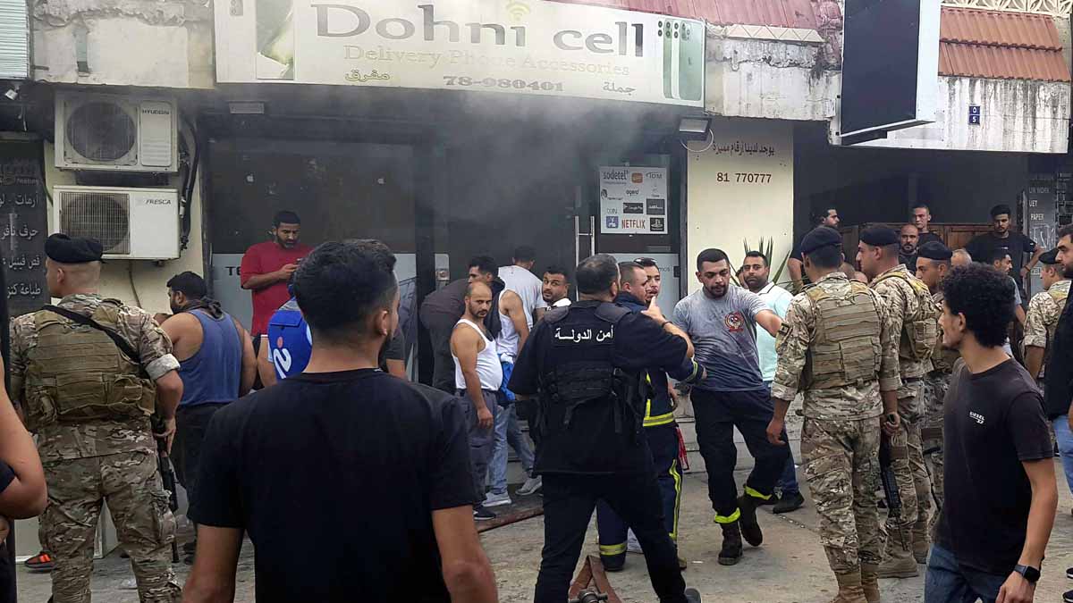 Lebanon Walkie-Talkie Blasts