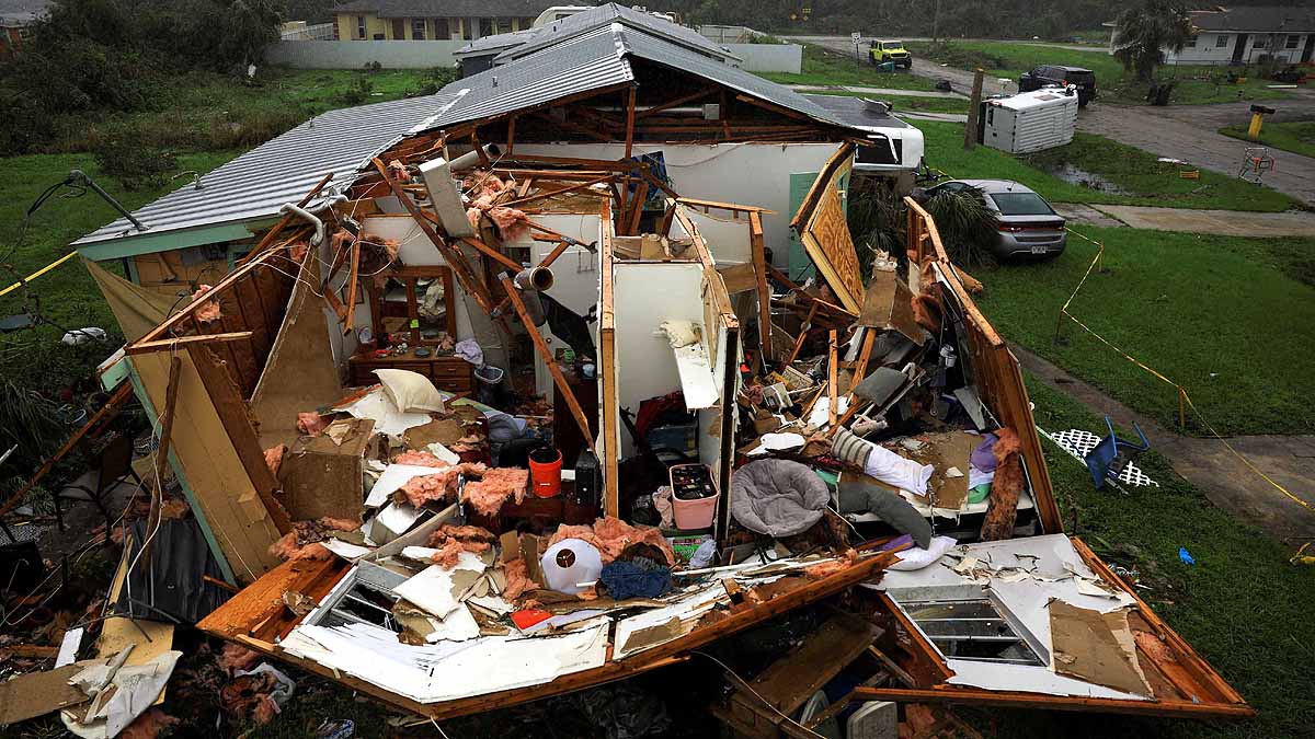 Hurricane Milton Devastation